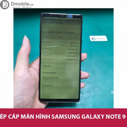 Ép cáp Samsung Note 9